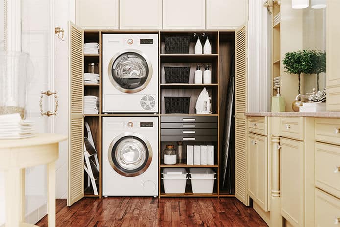 694x463 Laundry Storage