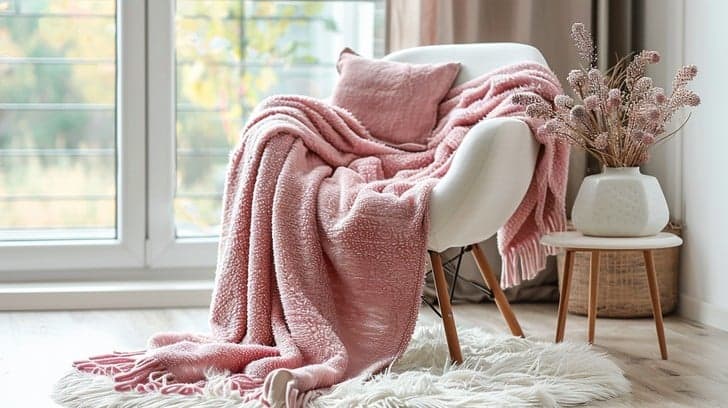 A Soft Throw Blanket