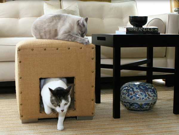 Contemporary Cube Bed