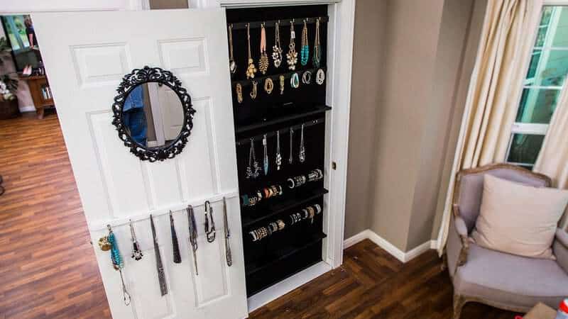 Hidden Jewelry Cabinet