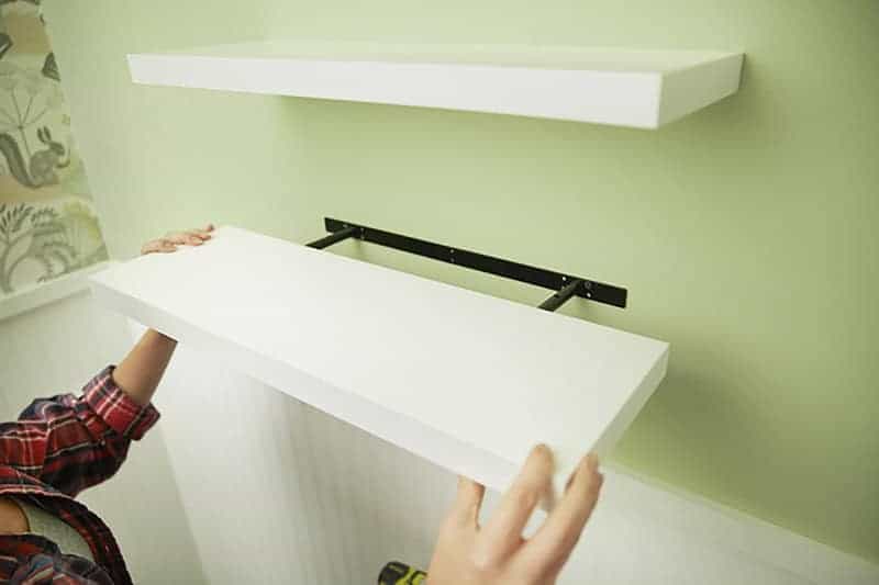 Install Floating Shelves