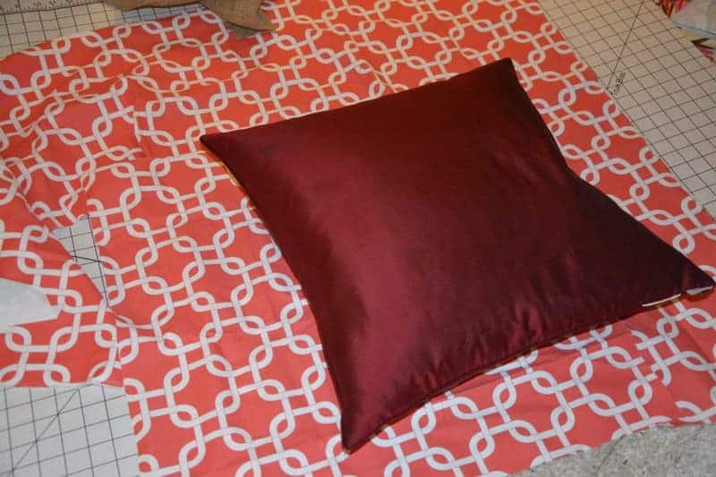No Sew Throw Pillow