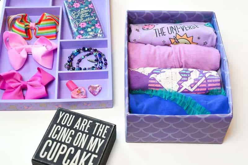 Recycled Shoe Box Organizer Diy Idea 15