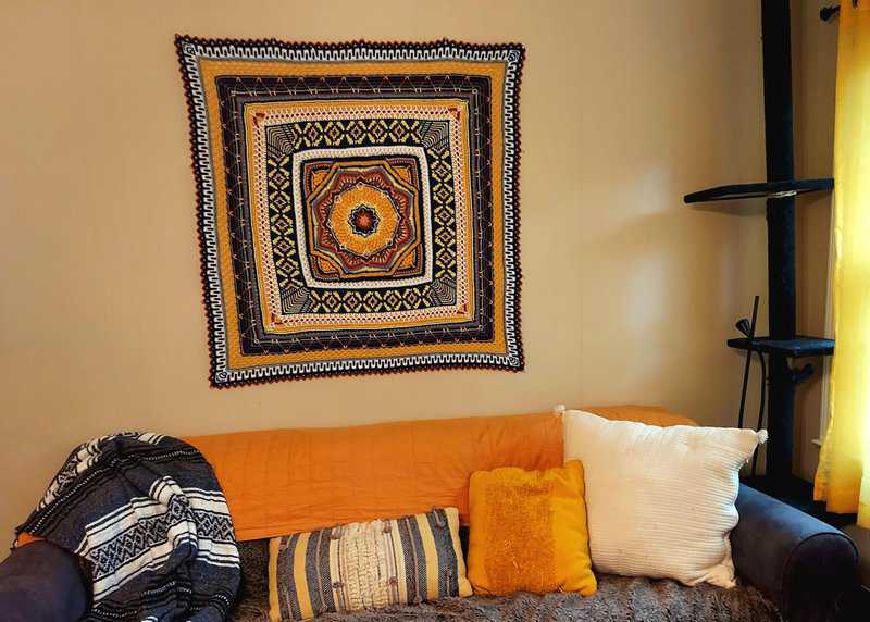 Reusing Fabric Scraps for Beautiful Wall Hangings or Pillows