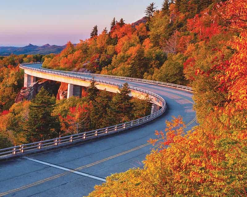 Blue Ridge Parkway (usa - Virginia To North Carolina)