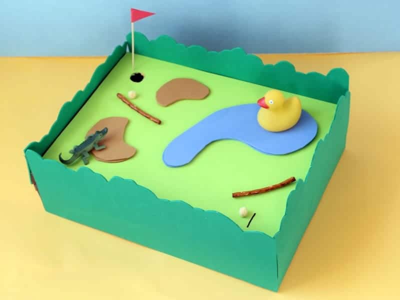 Cereal Box Mini Golf