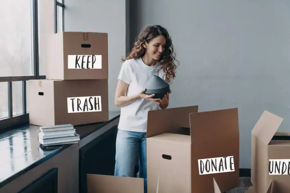 Fourbox Decluttering Method 1