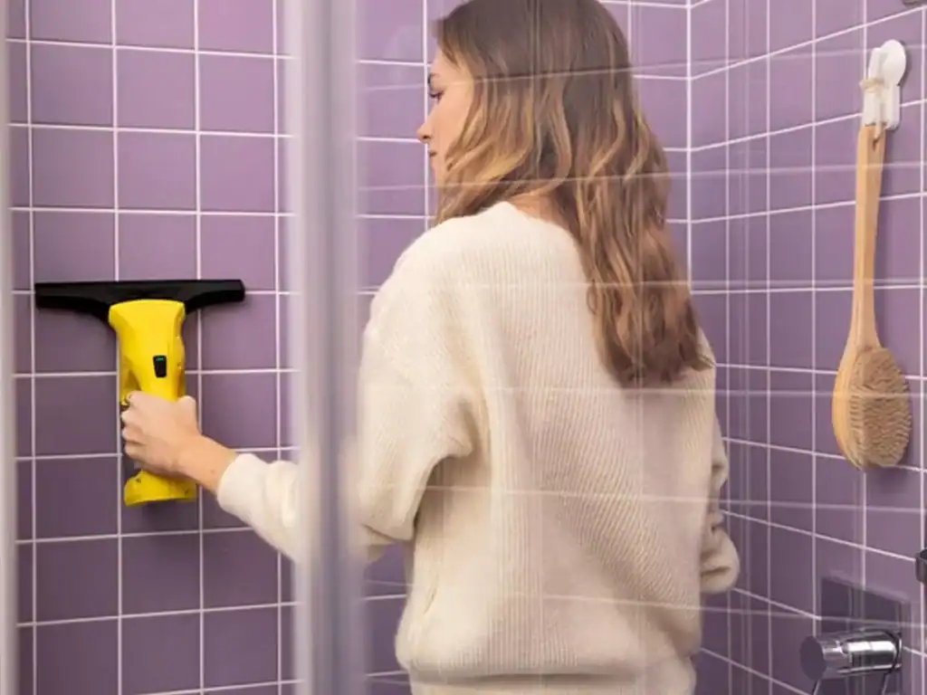 Keep A Mini Vacuum In The Bathroom