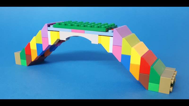 Lego Bridge Strength Test