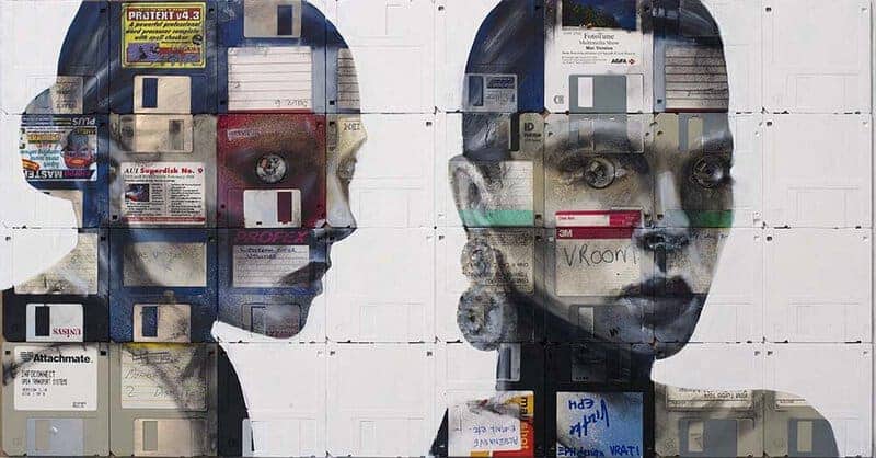 Nick Gentry’s Electronic Waste Portraits