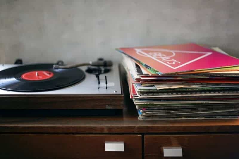 Record Players And Vinyl Records