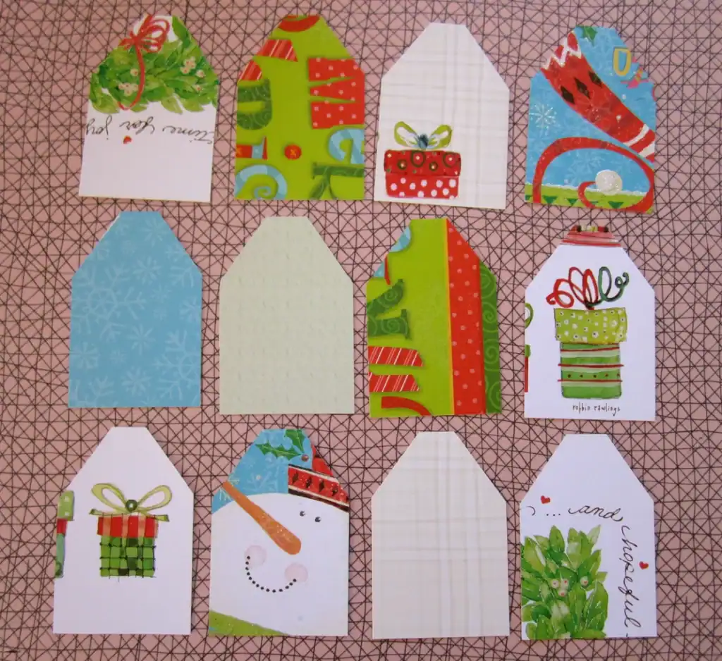 Repurpose Greeting Cards Into Gift Tags