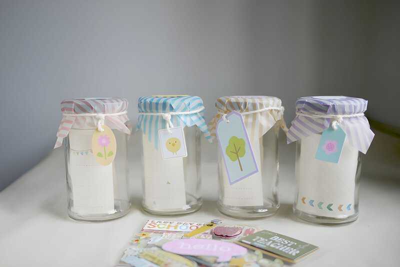 Repurposeglassjarsforsmallkeepsakes