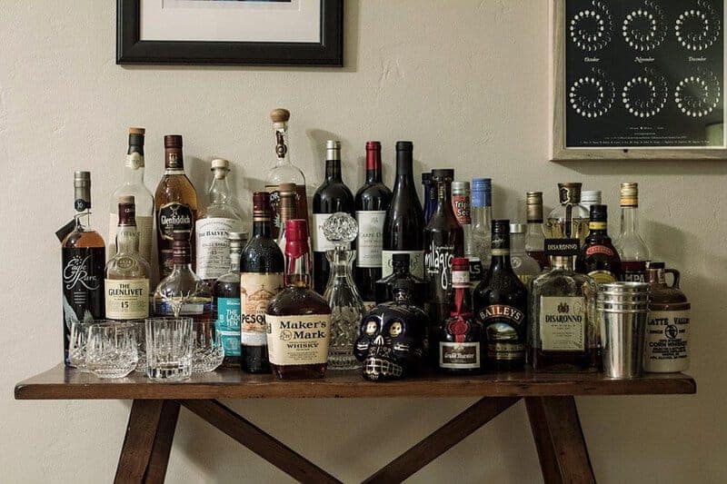 Vintage Or Unique Liquor Collection