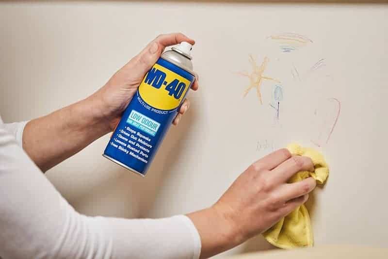 Wd 40 To Remove Crayon Marks From Walls