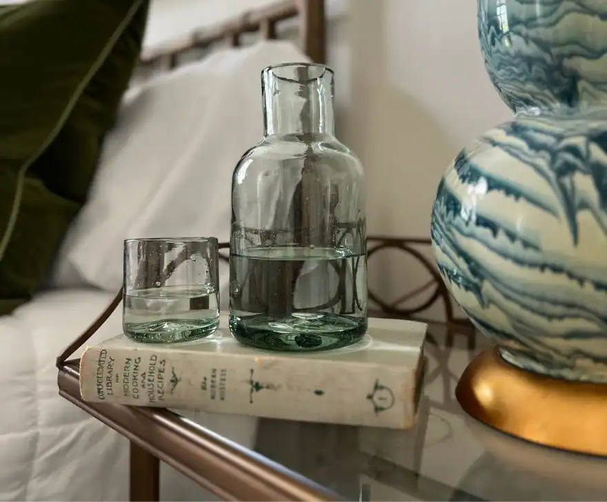 A Bedside Carafe For Water