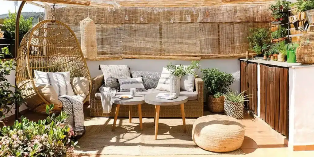 Boho Inspired Outdoor Lounge