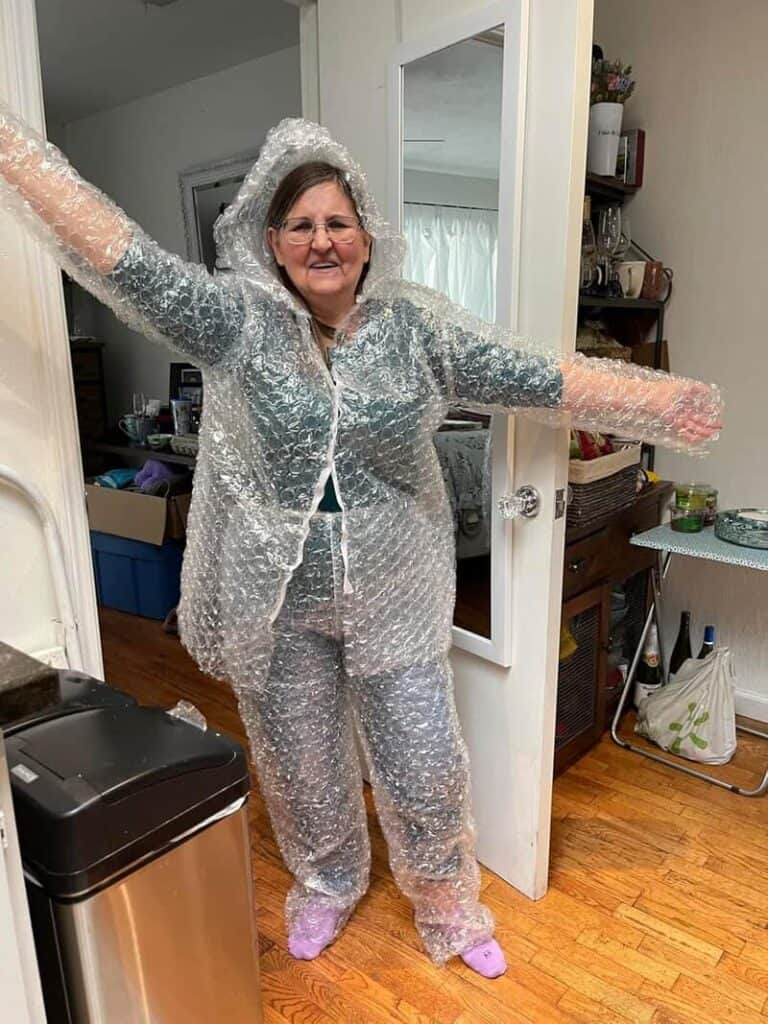 Bubble Wrap Suit