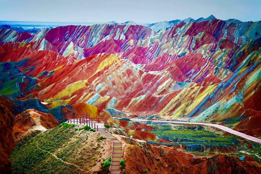 China - The Rainbow Mountains Of Zhangye