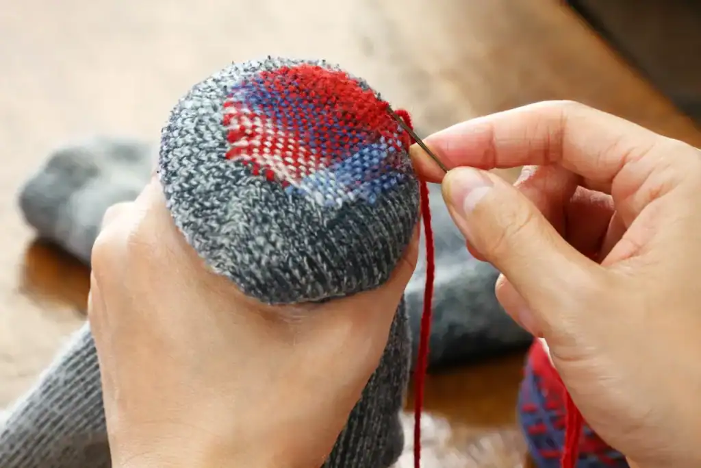 Darning Socks
