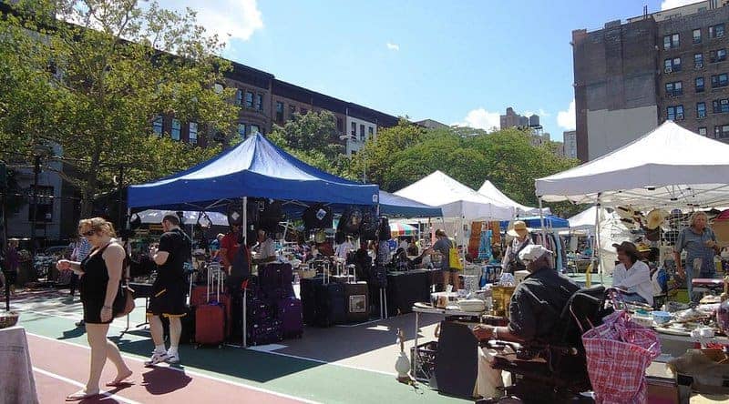 Green Flea Market - New York City, Usa