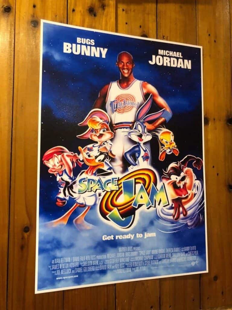 Michael Jordan “space Jam” Poster