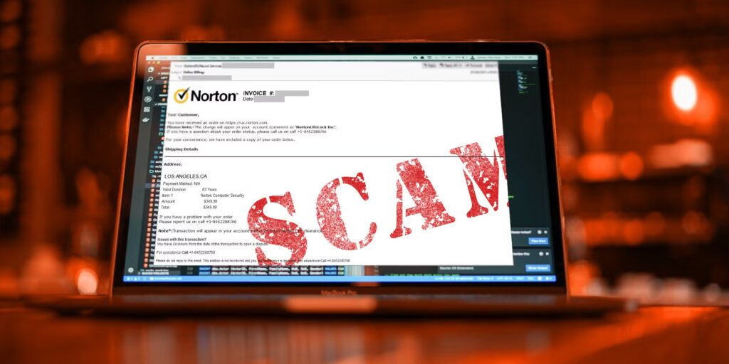 Norton Renewal Scam
