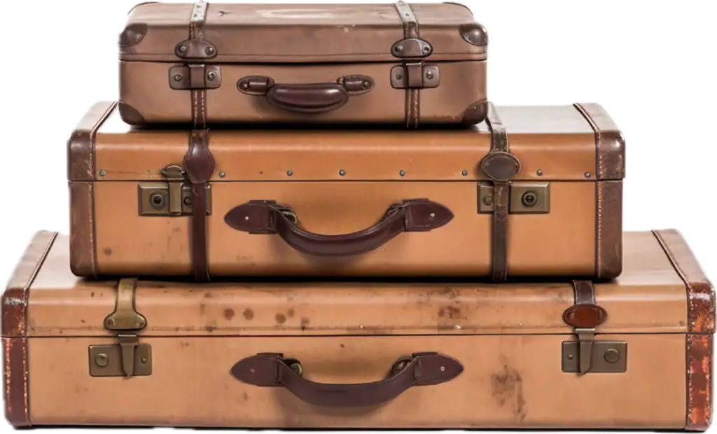 Old Suitcase With Ai Generated Free Png
