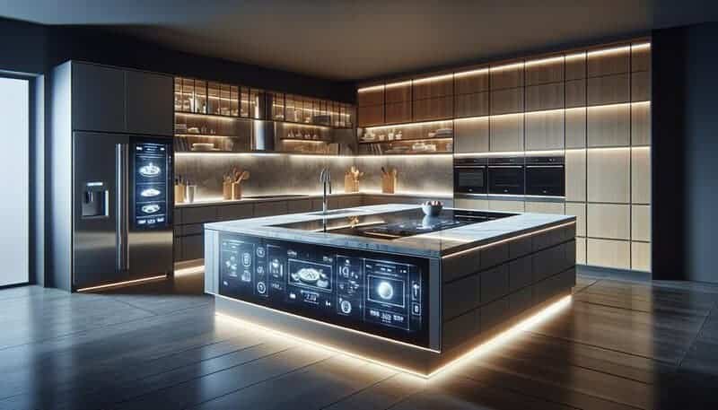 Tech Integrated Kitchens