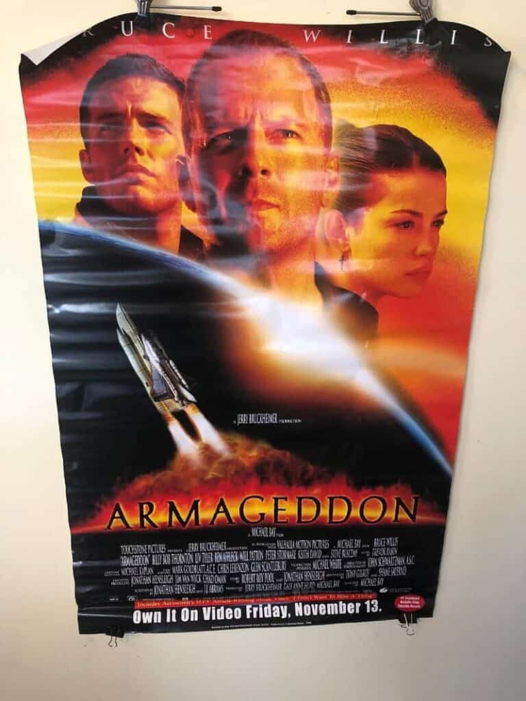 The “armageddon” Movie Poster