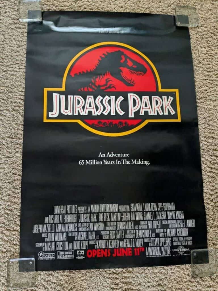 The “jurassic Park” Movie Poster