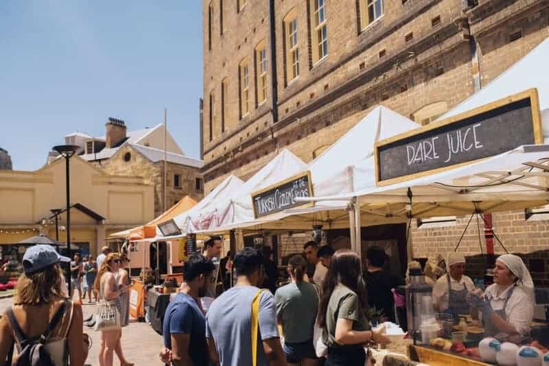 The Rocks Markets - Sydney, Australia