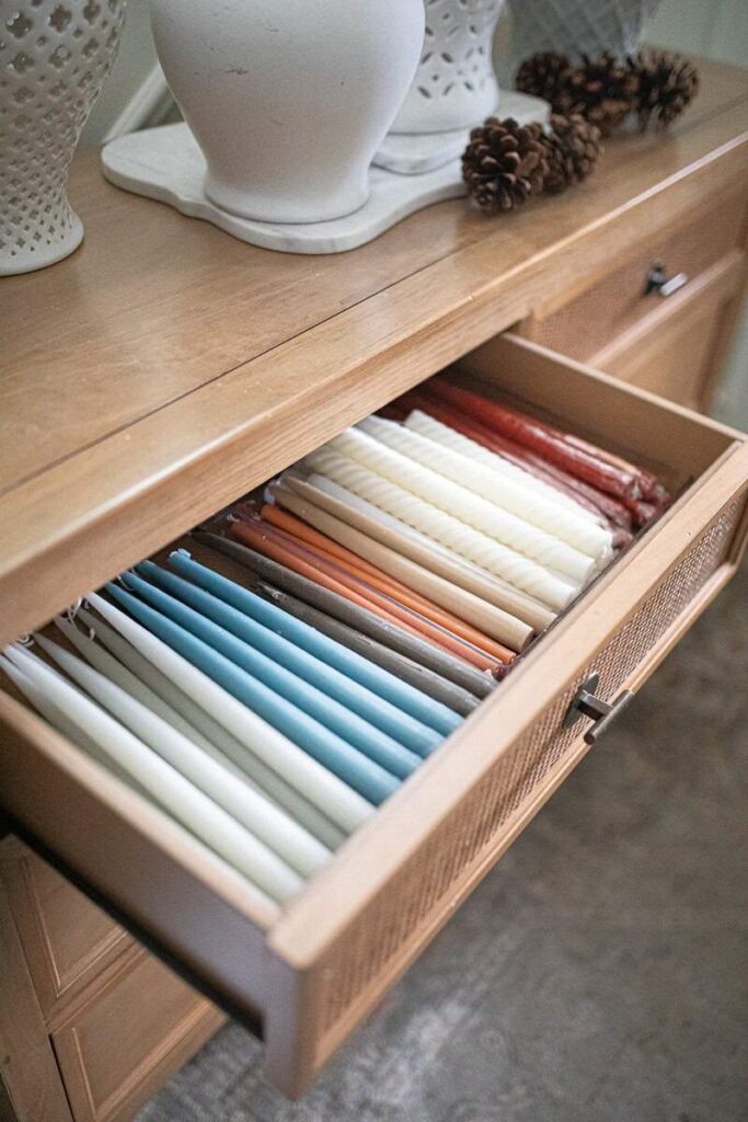 You Have An Entire Drawer Dedicated To Candles