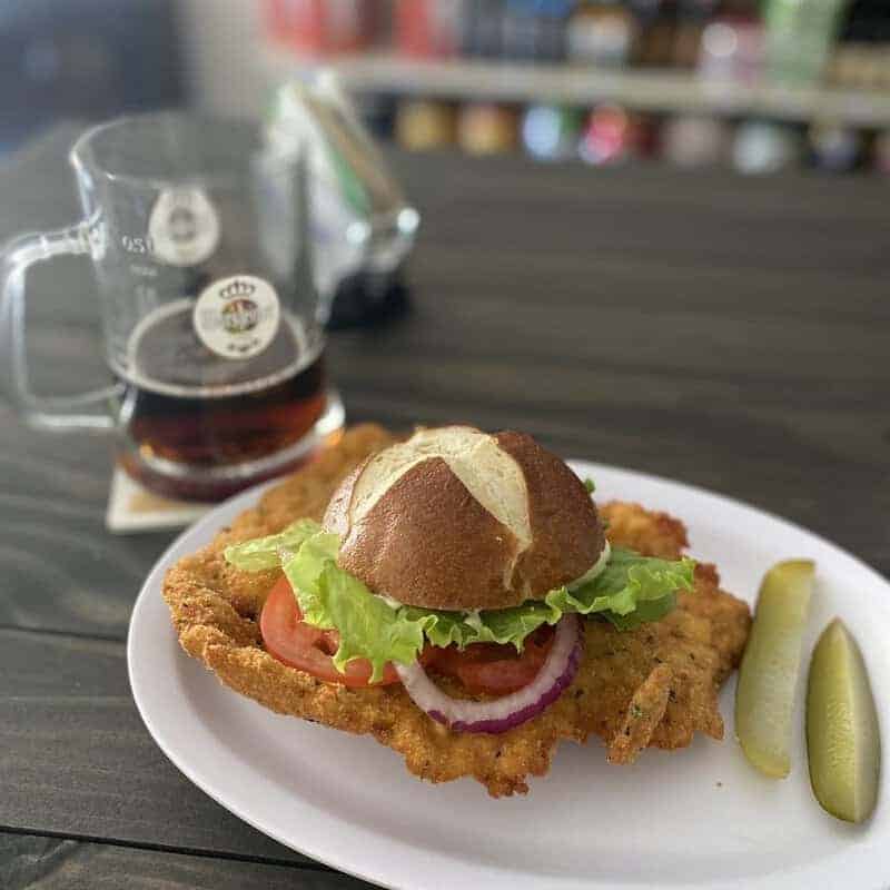 Boise, Idaho - Potato Pancake Breakfast Sandwich