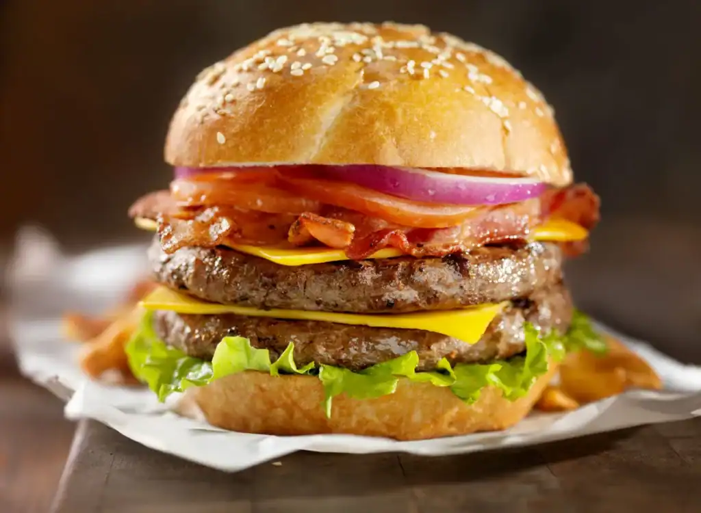 Fast Food Burgers Can Have Over 1,000 Calories
