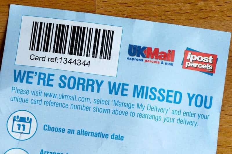 Missed Package Delivery