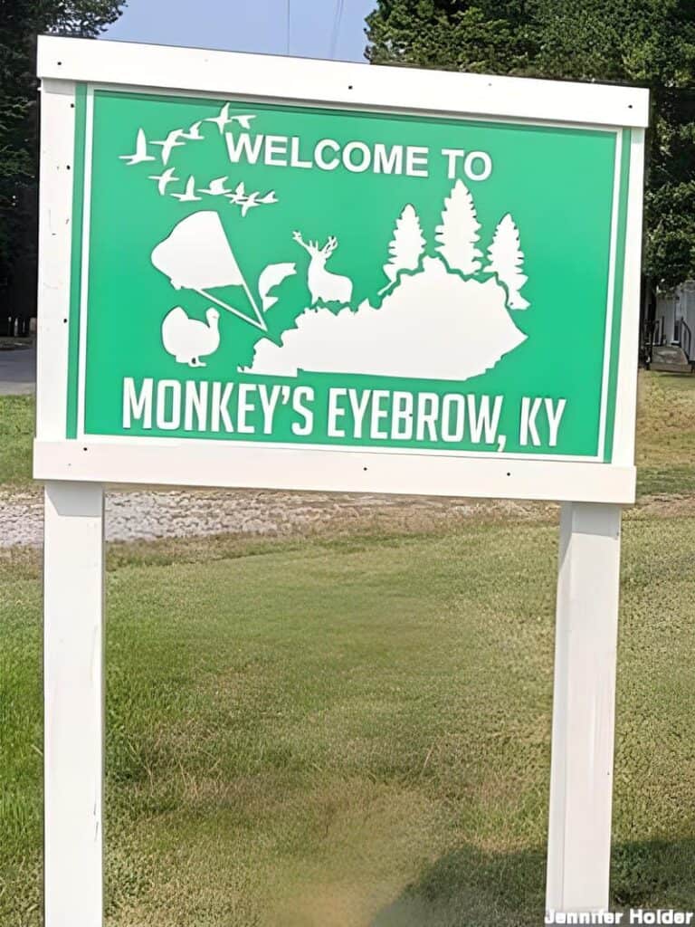 Monkey’s Eyebrow, Kentucky