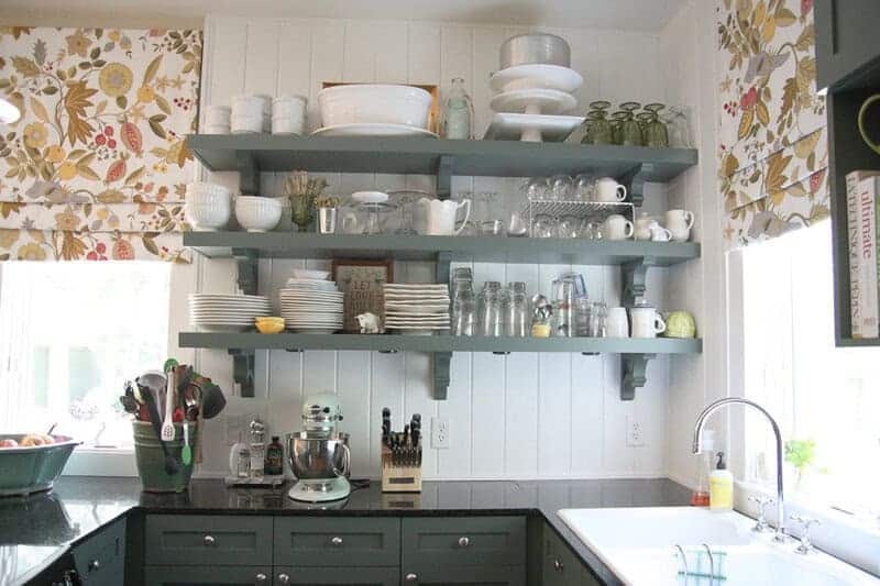 Overdoing The Open Shelving