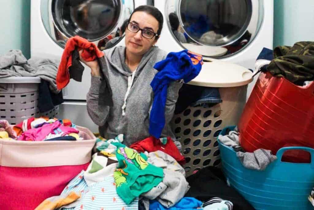 Realizing Your Favorite Shirt Is In The Laundry