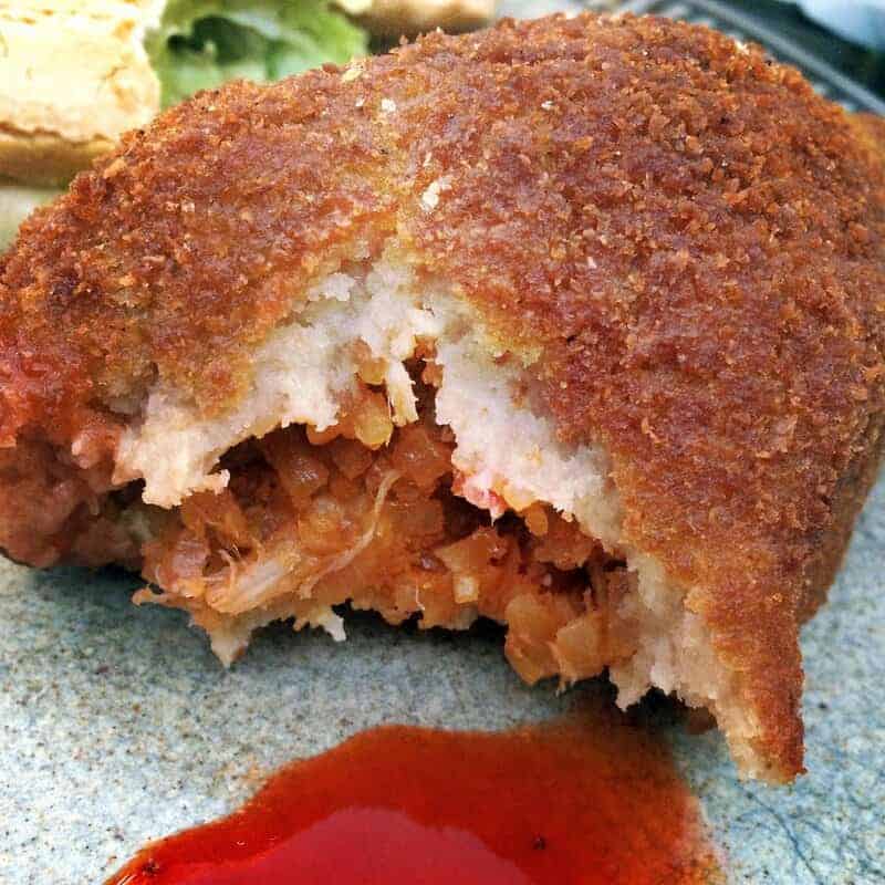 Tampa, Florida - Deviled Crab Benedict