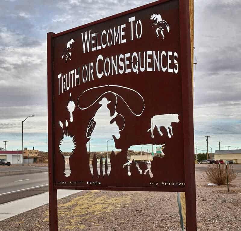 There’s A Town Called “truth Or Consequences”