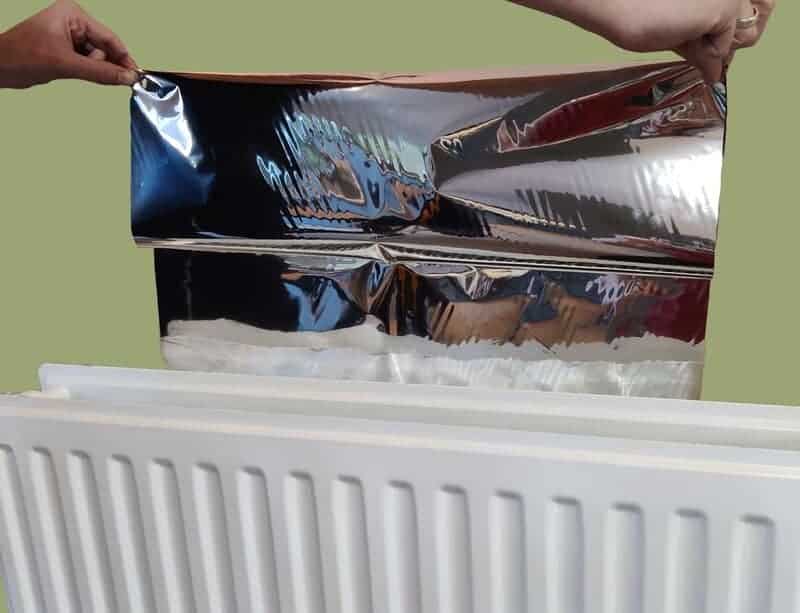 Using Tinfoil Behind Radiators To Reflect Heat