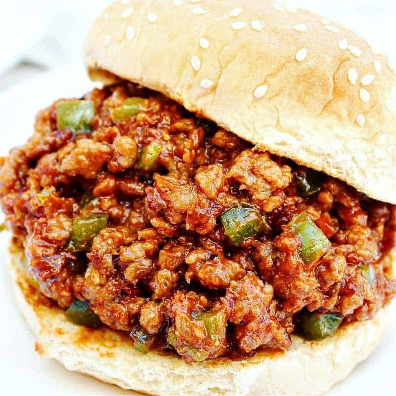 Veggie Packed Sloppy Joes
