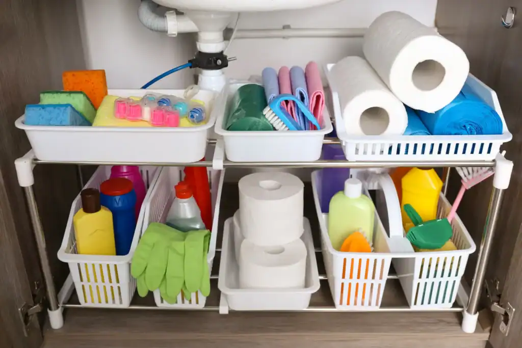 Visible Cleaning Supplies