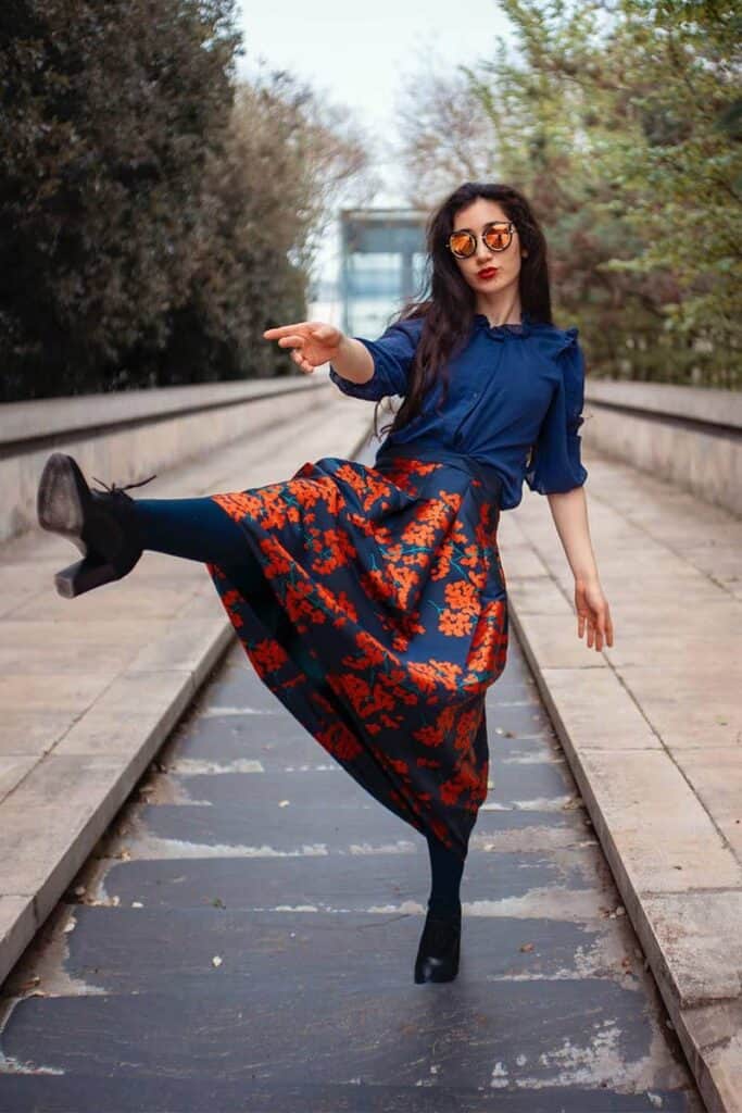 Wearing An Outfit That Makes You Feel Like A Work Of Art