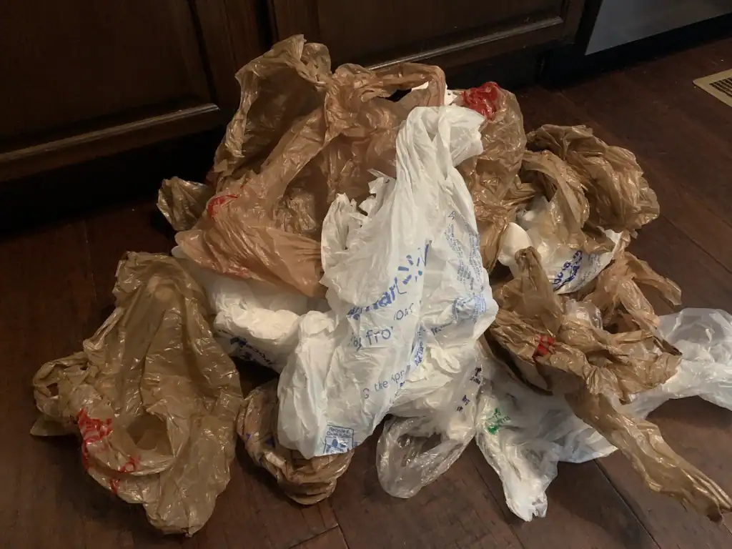 You Have A Collection Of Plastic Bags From The Grocery Store