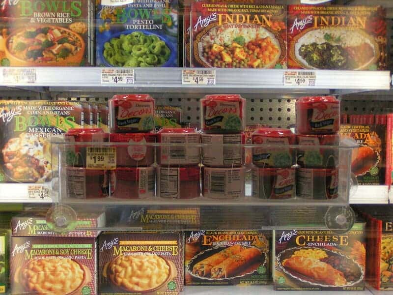 Incongruous supermarket merchandising, seattle, 08/04/06