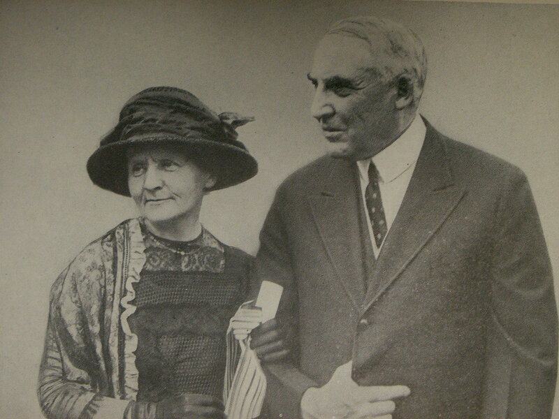 Pierre curie: marie curie and president harding