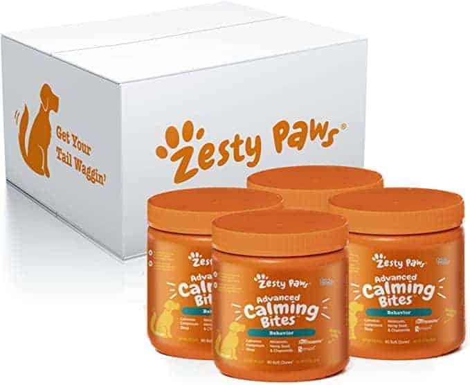1. Zesty Paws Calming Bites