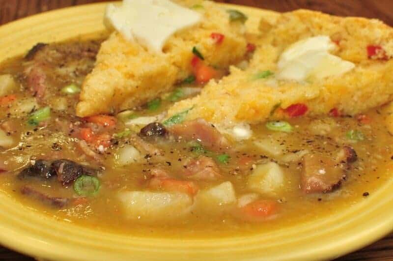 Mmm... split pea soup, enhanced